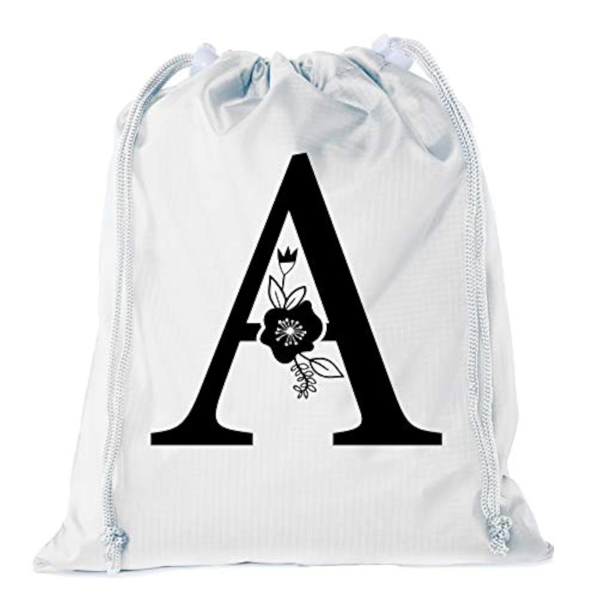Custom Monogram Cinch Sacks, Bulk Drawstring Bags