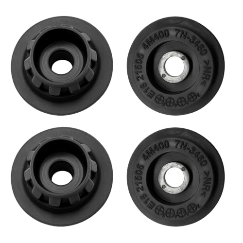 4PCS Car Radiator Mount Bushing Rubber Auto Radiator Support Parts OEM#21507-4M400 21506-4M400 Car Radiators Bracket Replacement Fit for Most Vehicles (Black)