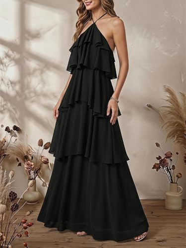Image of SOLY HUX Women's Wedding Guest Maxi Dress