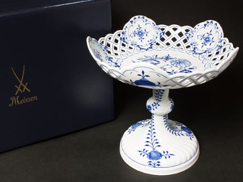 Meissen マイセン　ワトー画　コンポート Meissen マイセン ワトー画 コンポート Meissen マイセン ワトー画