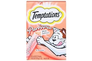 Temptations Creamy Puree Salmon Cat Treats