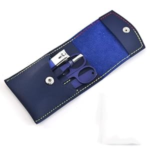 GMOIUJ Nail Clipper and Nail Clipper Set, 4-Piece Nail Clipper Set, Manicure and Eyebrow Repair Tool Set