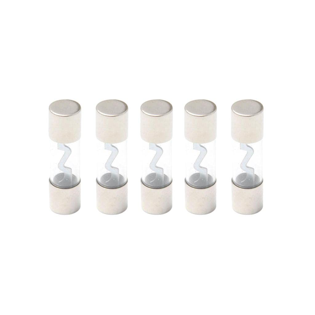 5 Pieces Car Audio Amplifier Glass Tube AGU Fuse 60amp 10 * 38mm-image-38