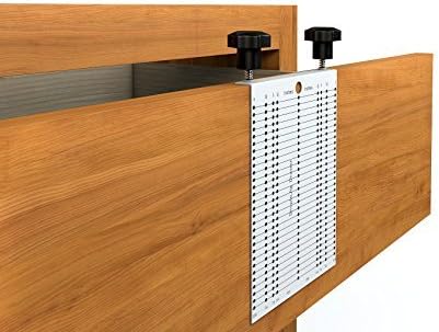 Metal Jig Template for Cabinet knobs pulls Handles Guide Installation on Drawers Woodworking SimpleJig-128 Drawer