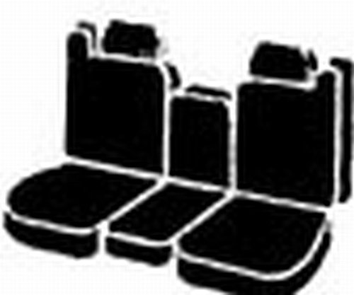 Fia Oe38-9 Charc Custom Fit Front Seat Cover Split Seat 40/20/40 - Tweed, (Charcoal) #TOP1