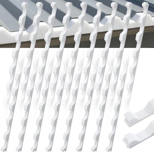 15 Pcs 3ft Long Octagonal Foam Closure Strips for Metal Roofing Standing Seam Low Rib Shallow Wave Panels Seal Ridges Mountain Joints Avoid Gaps Wind Water Dust Closed for Roof Maintenance Repair
