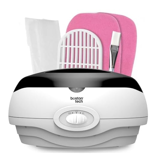 ParaffinLux Baño de Parafina para Manos de Boston Tech® | Alivio del Dolor Muscular y Artritis | Hidrata, Suaviza y Revitaliza tu Piel | Capacidad 3L + Accesorios Premium (Negro, Sin Cera)