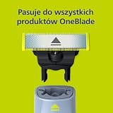 Philips OneBlade Ostrza do pierwszego golenia, 2 x wymienne ostrza zapobiegające tarciu, do golenia szczególnie wrażliwej skóry twarzy, QP225/50