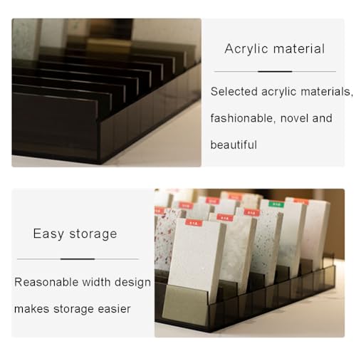 Panneau de porte d'armoire en acrylique et support carrelage sol - 3