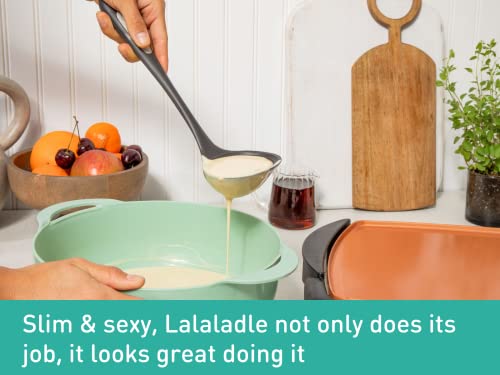 Prepdeck - 5 Piece Silicone Cooking Set - Flip, Mix, Whisk, Scoop, Strain, Scrape & Measure -Dual Function Cooking Tools - Heat-Resistant Silicone - Safe For Non-Stick Cookware - Seamless Design #TOP4