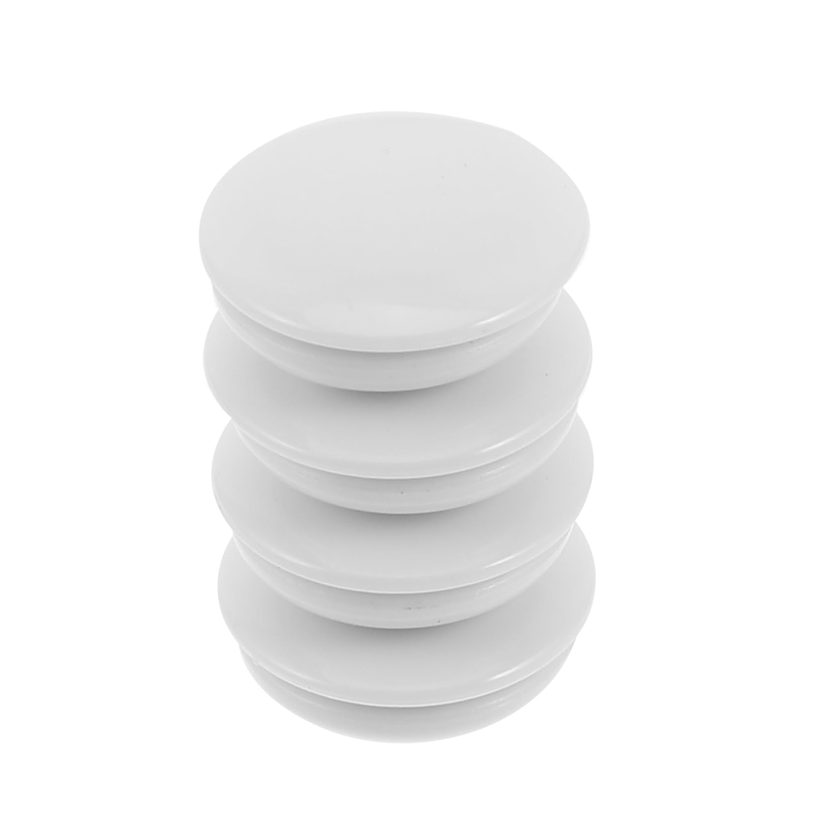 GALPADA Fermagli Magnetici per Pettorali da Gara 4 Paia Bianco Chiusura Magnetica Resistente e Leggera per Maratona Corsa Trail Running Accessori Sportivi per Corridori