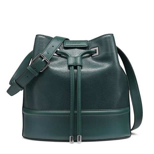 Image of Calvin Klein Women's Ash Crossbody Bag - Vegan Leather, Monogram, 2 Pockets