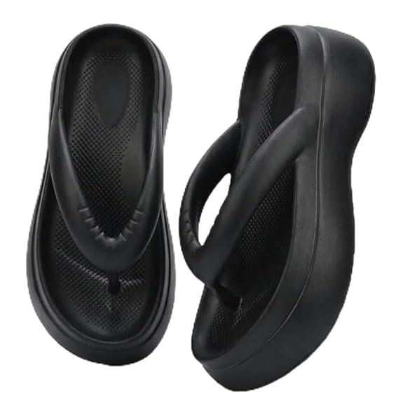 Image of Richmen Women's EVA Sliders Slippers | Lightweight Anti-Slip Soft Cushioned Bathroom & Home Slides | Stylish Design Comfortable Indoor Outdoor Flip Flops for Ladies