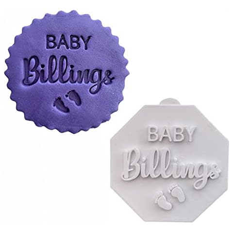 Personalised Baby Name Cookie Decoration Stamp Cover