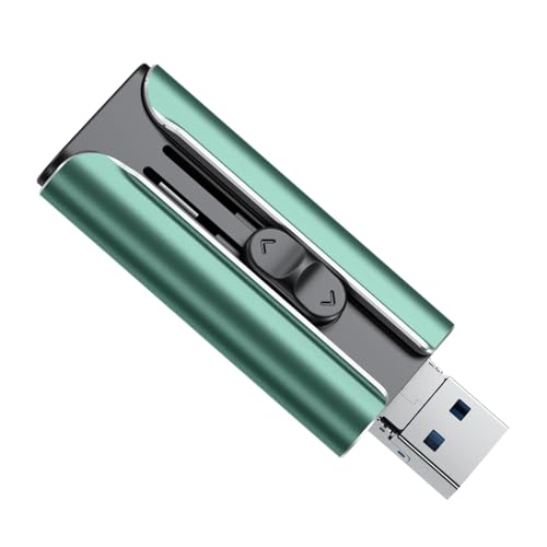 Image of 128GB USB Flash Drive Adapter for PC, Flash Drive for Photo Stick Thumb Drive(Green)