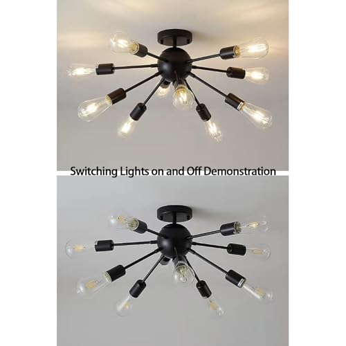 Plafonnier industriel E27 pour illuminer efficacement une pièce sombre