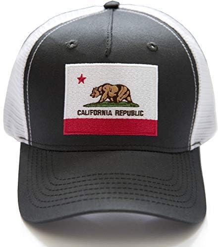 Image of International Tie State Hat for Men and Women, Adjustable Snapback Trucker Baseball Cap with Embroidered Patch