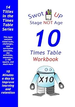 Paperback 10X Table Workbook: 10 Times Table Practice Book (Times Table Workbooks) Book