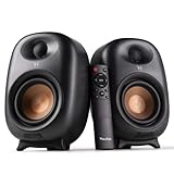 Powerful yet compact, this active bookshelf speaker set features a built-in digital amplifier pumping out 80W RMS for rich, dynamic sound. Ideal for gaming, home studio, movie nights, or effortless Bluetooth audio streaming, it fits any space. Seamle...