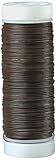 draht braun ummantelt Robuster Draht efco Aluminium-Floristendraht, braun