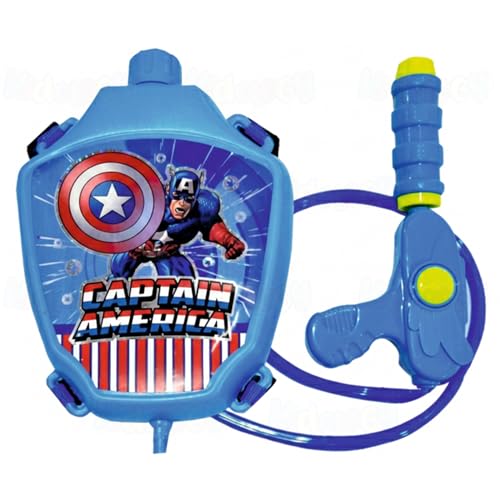 Image of Holi Pichkari High Pressure Water Gun with Backpack Tank | Leak-Proof Back Holding Water Blaster for Kids | Large Capacity Tank | Holi & Summer Outdoor Toy for Boys & Girls (Blue)