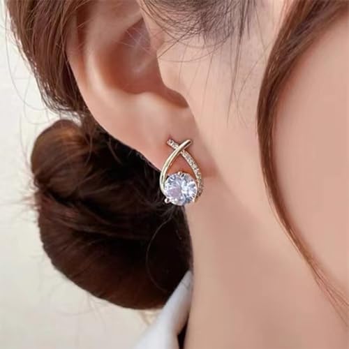 Halolux Lymphvity Germanium Earrings - Dainty CZ Zircon Acupressure Earrings for Lymphatic Drainage & Gifts4