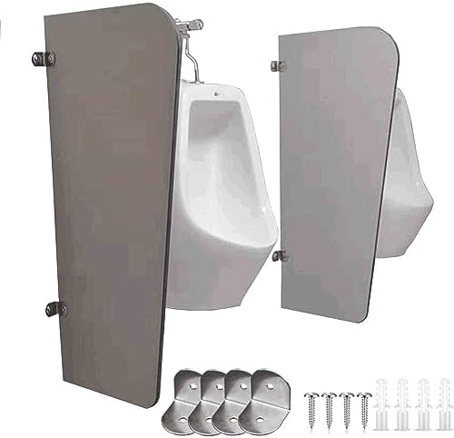 Urinal Screen Toilet Partition, Men Urinal Privacy Screen Toilet Partition, Extra Protection and Privacy, for Sools/Shopping Malls/Public Places