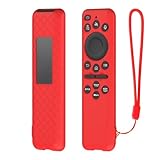 FTRONGRT Hülle Kompatibel mit Samsung BN59-01480L / BN59-01432A / BN59-01432J, Flexibles Silikon, Anti-Drop und Anti-Kollision, Fernbedienung Schutzhülle.Rot