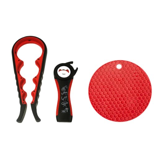 Set 4 Apribottiglie In Plastica Antiscivolo - Per Tappi A Vite, Ideale Per Anziani E Bambini, 4 Colori Diversi