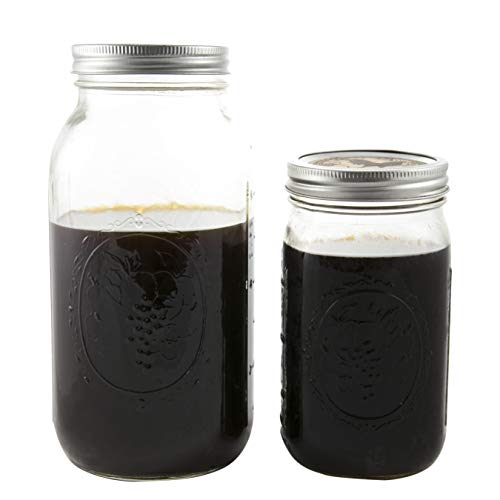 CoffeeSock ColdBrew Kit- Reusable Organic Cotton Filter and Jar (KIT32) - Thumbnail 2