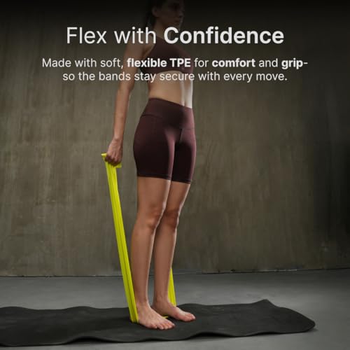 Image of CULT Resistance Band for Workout & Home Exercise for Men & Women | Theraband & Pilates Loop | Premium Gym Equipment Elastic Band