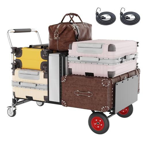 Carretilla de mano plegable con ruedas 600 lb