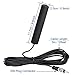 Bingfu Car Stereo FM AM Radio Antenna Car Adhesive Mount Hidden Patch Antenna for Vehicle Truck SUV Stereo in Dash Head Unit CD Media Receiver Player Audio HD Radio Tuner Amplifier