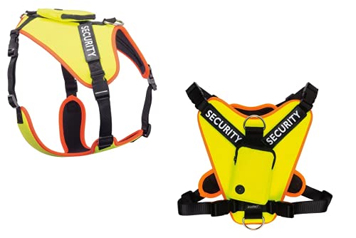 ZOOFARI® Hundegeschirr Geschirr Brustgeschirr (L-XL) Stufenlos Verstellbarer Sicher Kontrolle Reflektierende Elemente (XL)