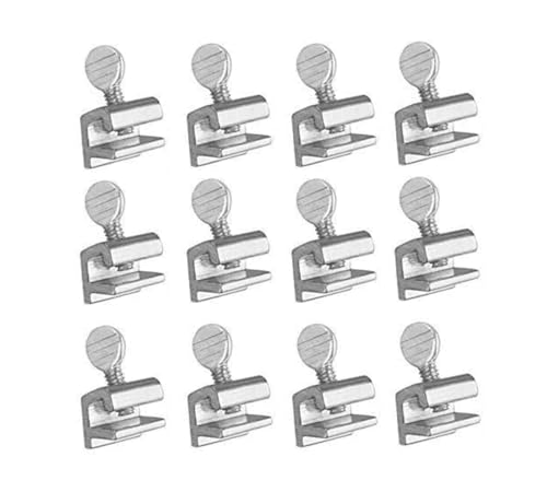 12PCS Sliding Window Locks Aluminum Security Locks for Sliding Windows