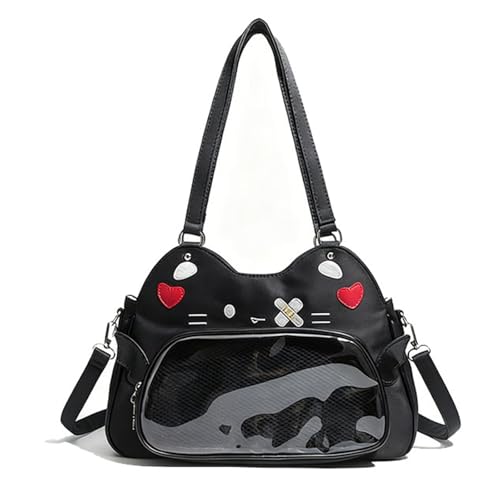 GOGOCAT Bolsas femininas, incluindo bolsas de ombro e carteiras,Bolsas Ita,ideais para estudantes,campi universitários e convenções de quadrinhos