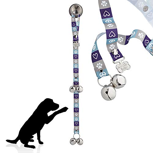 Sonnette de porte pour chien PoochieBells : éducation propre rapide