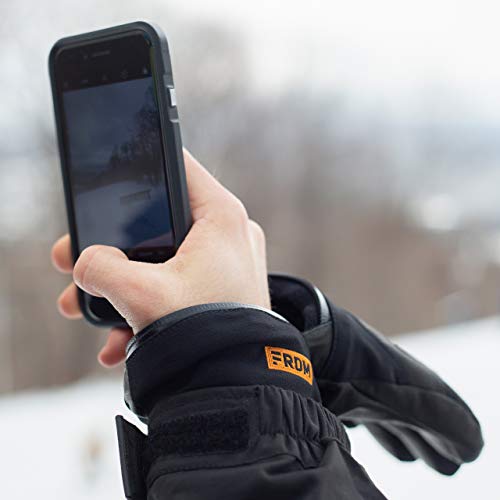 FRDM Cold Weather Snow Gloves- Waterproof Windproof Leather Convertible Ski Snowboard Snowmobile, for Men & Women FRDM Cold Weather Snow Gloves- Waterproof Windproof Leather Convertible Ski Snowboard Snowmobile, for Men & Women