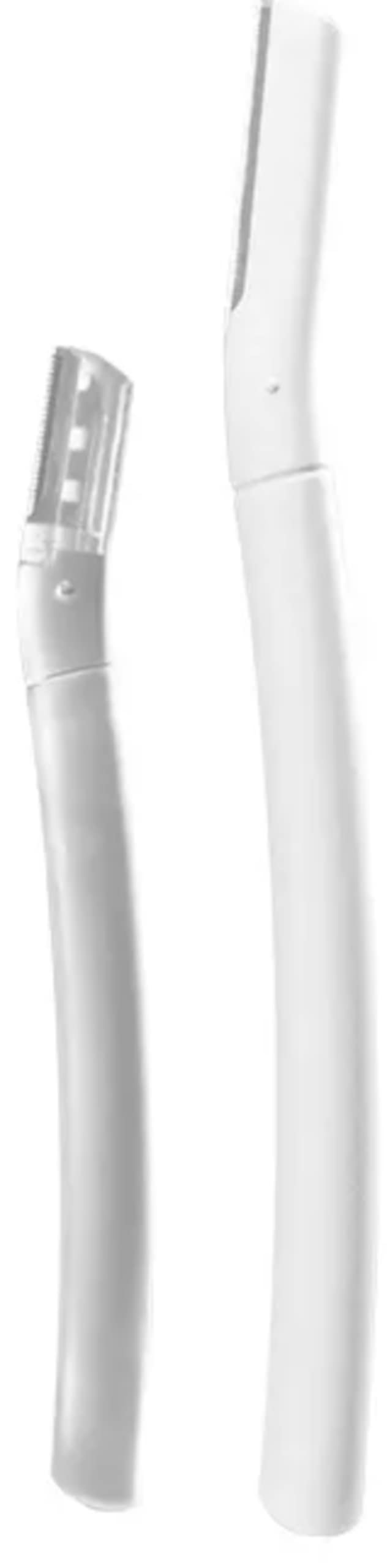 EWANTO 20x Augenbrauenrasierermesser 4er Gesicht Rasiermesser Rasierklingen Beauty Eyebrow Shaper Weiß und transparent (20x Set)