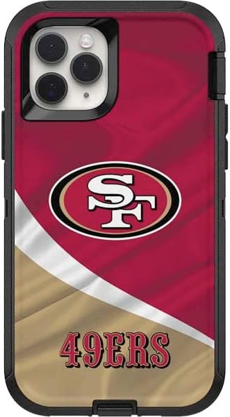 Skinit Decal Skin Compatible with OtterBox Defender iPhone 11 Pro Case - Officially Licensed NFL San Francisco 49ers Design