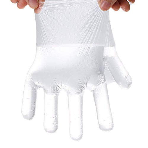 Damsale 200 Pcs Paraffin Wax Liners For Hand, Larger And Thicker Disposable Plastic Hand Bags, Therabath Glove Mitt Liner Covers For Wax Therapy Treatment Wax Messes, Great For Paraffin Wax Machine #TOP1