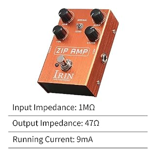 Jemora Overdrive Guitare Pédale d’effet avec Modes Normal/Compression Interrupteur à Bascule Bas/Haut/Volume/Drive 4 Boutons de Contrôle pour Guitare Électrique – ZIP AMP - Les Beatles, Paul McCartney, John Lennon, RIngo Starr, George Harrison Jemora Overdrive Guitare Pédale d'effet avec Modes Normal/Compression Interrupteur à Bascule Bas/Haut/Volume/Drive 4 Boutons de Contrôle pour Guitare Électrique - ZIP AMP – Image 4