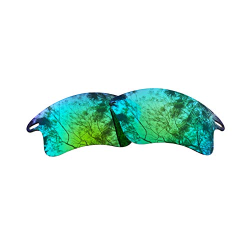 Image of Polarized Replacement Lenses for Oakley Fast Jacket XL Sunglasses-Multi Options,with Lens Cloth