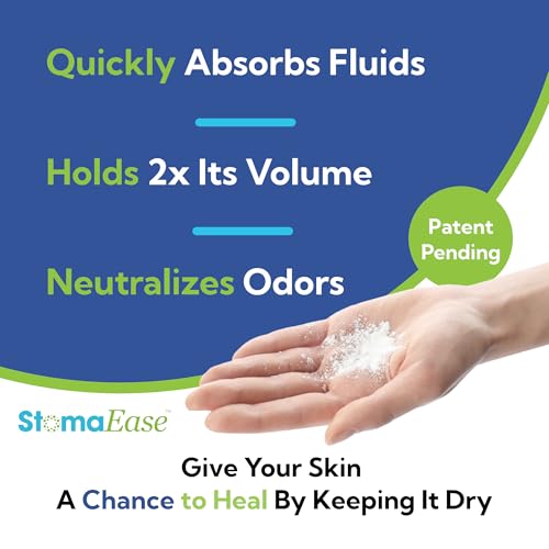 stomaease powder leakage relief for enteral stomas