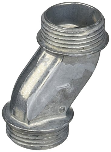 Halex 04010 4010 1-Inch RGD Offset Nipple, Chrome