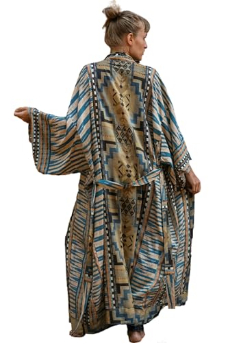 Jarseila Damen Kaftan Boho Kimono Lange...