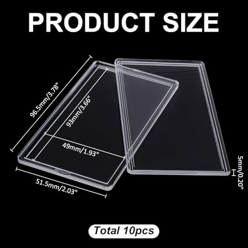 Estuche transparente para barras de plata 10 piezas miniatura 2