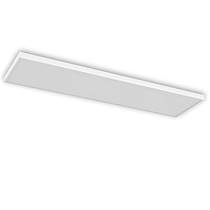 Calefacción infrarroja de techo con termostato, calefacción de techo, calefacción de techo infrarrojos, calefacción de techo infrarroja, calefacción eléctrica, radiador, panel calefactor, 420 vatios