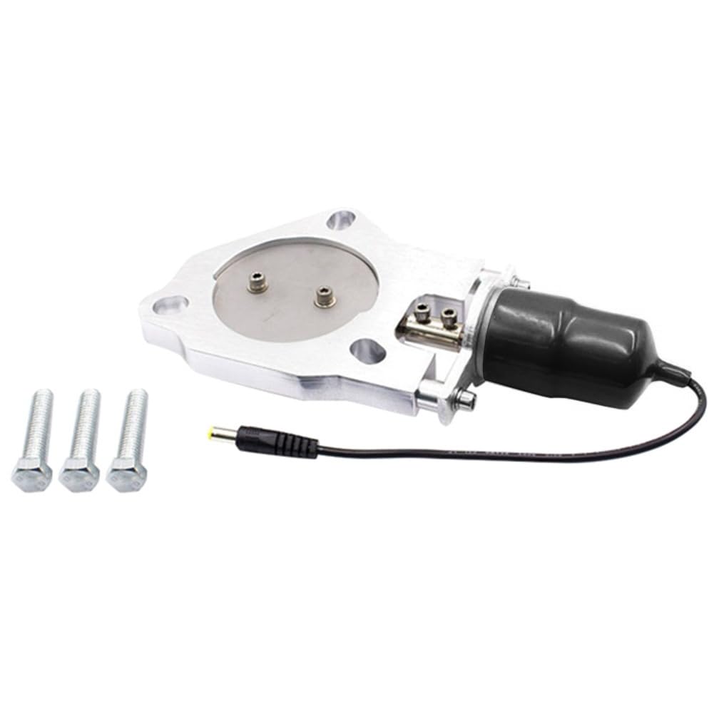 SHABD Remplacement pour Gorge de Queue de Tuyau D'Échappement de Soupape de Commande Électrique en Aluminium Modifié (Applicable à 3 Pouces)