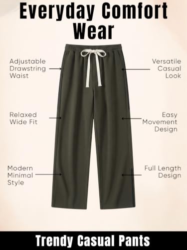 Image of GRECIILOOKS Korean Style Track Pants for Men - Loose Fit Lycra Cargo Joggers | Trendy Gym & Streetwear Bottoms with Utility Pockets (Available in Plus Size)